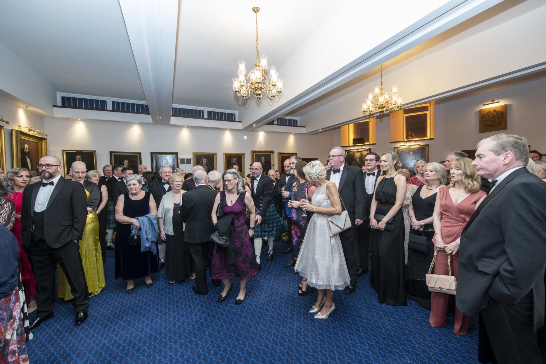 Guests in the Minor Hall